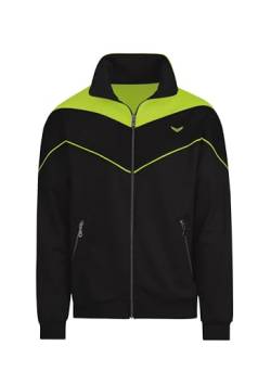 TRIGEMA Sweatjacke mit Neon-Elementen von Trigema