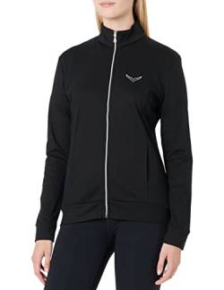 Trigema Damen 5021111 Sweatjacke,Schwarz (schwarz), Gr. L von Trigema