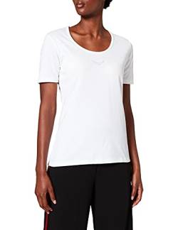 Trigema Damen 502211 T-Shirt, Weiß (weiß 001), 44 (Herstellergröße: L) von Trigema