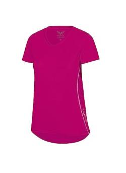 Trigema Damen 544201 T-Shirt, Pink (Magenta 030), Medium von Trigema