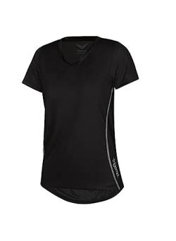 Trigema Damen 544201 T-Shirt, Schwarz (Schwarz 008), X-Large von Trigema