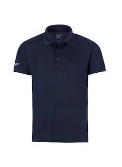 Trigema Damen 544601 Poloshirt, Blau (blau 046), 44 (Herstellergröße: L) von Trigema