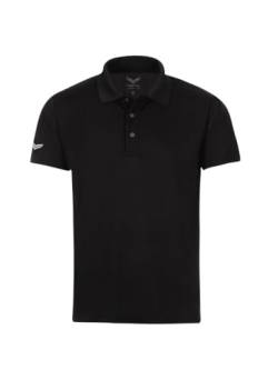 Trigema Damen 544601 Poloshirt, Schwarz (Schwarz 008), 52 (Herstellergröße: XXL) von Trigema