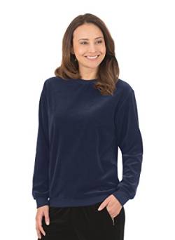 Trigema Damen 554501 Pullover, Blau (Navy 046), XXX-Large von Trigema