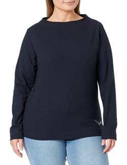 Trigema Damen 576511122 Pullover, Navy, L von Trigema