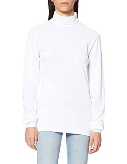 Trigema Damen Rollkragenpullover 585010, Weiß (weiß 001), 44 (Herstellergröße: L) von Trigema