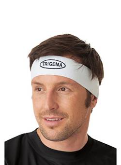 Trigema Herren 600019 Stirnband, Weiß (Weiss 001), One Size (Herstellergröße: 900) von Trigema