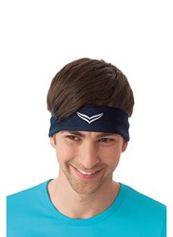 Trigema Herren 602007 Stirnband, Blau (Navy 046), One Size (Herstellergröße: 900) von Trigema