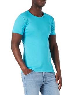 Trigema Herren 602201 T Shirt, Azur, XL EU von Trigema