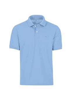 Trigema Herren 627601 Poloshirt, Blau (Horizont), 3XL von Trigema