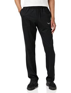 Trigema Herren 637091 Sporthose, Schwarz (schwarz 008), 64 (Herstellergröße: XXXL) von Trigema