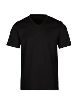 Trigema Herren 637203 T-Shirt, Schwarz (schwarz 008), L von Trigema