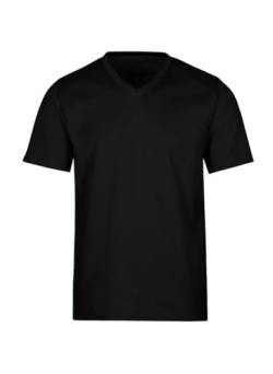 Trigema Herren 637203 T-Shirt, Schwarz (schwarz 008), XXL von Trigema