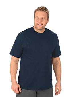 Trigema Herren 638202 T-Shirt, Blau (Navy 046), L von Trigema