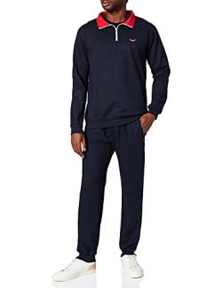 Trigema Herren 674813119S Freizeitanzug, Navy, 5XL von Trigema