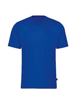 Trigema Herren T-Shirt 636202, Large, Blau (royal 049) von Trigema