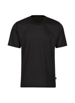 Trigema Herren T-Shirt 636202, Medium, Schwarz (schwarz 008) von Trigema