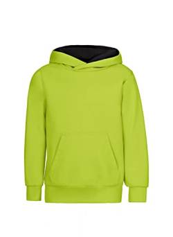 Trigema Jungen 374905122 Kapuzenpullover, Lemon, 140 von Trigema