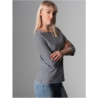 Trigema Longsleeve TRIGEMA Shirt aus 100% Baumwolle mit 3/4-Arm (1-tlg) von Trigema