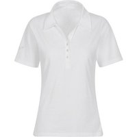 Trigema Poloshirt TRIGEMA Poloshirt aus Baumwolle mit Kristallsteinen (1-tlg) von Trigema