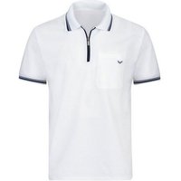 Trigema Poloshirt TRIGEMA Poloshirt mit Reißverschluss (1-tlg) von Trigema