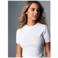 Trigema T-Shirt TRIGEMA Modisches Crop-Top (1-tlg) von Trigema