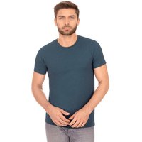 Trigema T-Shirt TRIGEMA Slim Fit T-Shirt aus DELUXE Baumwolle (1-tlg) von Trigema