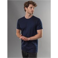 Trigema T-Shirt TRIGEMA Slim Fit T-Shirt aus DELUXE Baumwolle (1-tlg) von Trigema