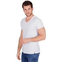 Trigema T-Shirt TRIGEMA V-Shirt Slim Fit (1-tlg) von Trigema