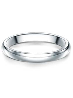 Trilani Herren-Ring Verlobungsring Sterling Silber 925 - Männer-Ehering für Verlobung oder Hochzeit von Trilani