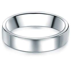 Trilani Herren-Ring Verlobungsring Sterling Silber 925 - Männer-Ehering für Verlobung oder Hochzeit von Trilani