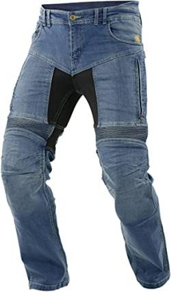 Trilobite Herren Parado Slim Fit Version Jeans, Hellblau, 46W von Trilobite