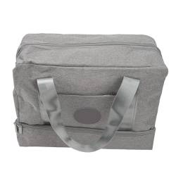 Badebekleidungstasche, Mehrzweck-Wässriges Kationengewebe, Kleine Versteckte Schuhregaltasche, Trockene und Nasse, Getrennte wasserdichte Sporttasche für Outdoor-Sportarten (Gray) von Trisar