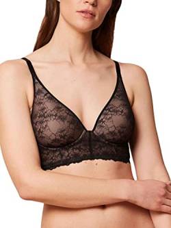 Triumph Damen Bright Spotlight P Bra, Schwarz, 75D EU von Triumph