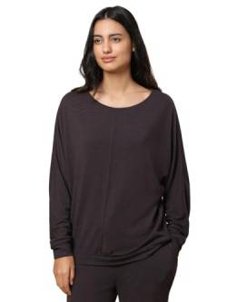 Triumph Damen Cozy Comfort 01 Pajama Top, Midnight Purple, 38 EU von Triumph