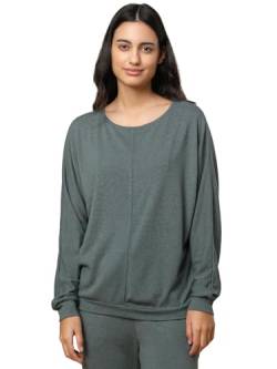 Triumph Damen Cozy Comfort 01 Pajama Top, Smoky Green, 40 EU von Triumph