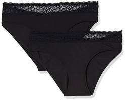 Triumph Damen Feel Of Modal Tai 2p Unterwäsche, Schwarz, XL EU von Triumph