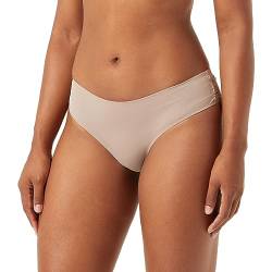 Triumph Damen Lovely Micro Brazilian String Briefs, Cafe Latte, XL EU von Triumph