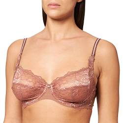 Triumph Damen Peony Florale W Bügel-BH, Braun (Cinnamon Brown 7296), Herstellergröße: 85B von Triumph