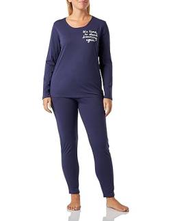 Triumph Damen Pk 03 Lsl X Pajama Set, Skyline, 44 EU von Triumph