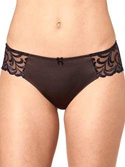 Triumph Damen Taillenslip Modern Finesse Tai, Braun (Ebony 00mt), Gr. 40 von Triumph