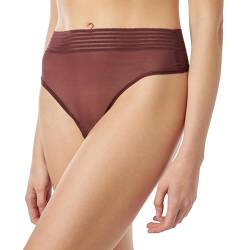 Triumph Damen Tempting Sheer Highwaist String Briefs, Decadent Chocolate, M EU von Triumph