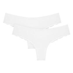 Triumph Lovely Micro Brazilian String 2P White von Triumph