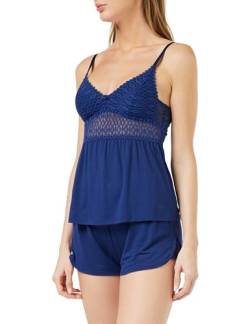 Triumph Women's Aura Spotlight PSK Pajama Set, Deep Water, 36 von Triumph