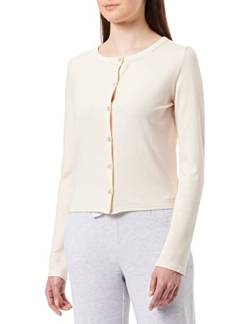 Triumph Women's Natural Spotlight Rib Cardigan Pyjamaoberteil, Fresh Powder, 40 von Triumph