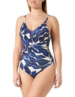 Triumph Women's Summer Allure OP 01 Badeanzug, Blue-Light Combination, 38E von Triumph