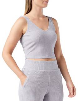 Triumph Women's Thermal Crop TOP Pyjamaoberteil, Dark Grey Melange, XS von Triumph