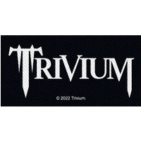 Trivium Patch - Logo - schwarz/grau/weiß  - Lizenziertes Merchandise! von Trivium