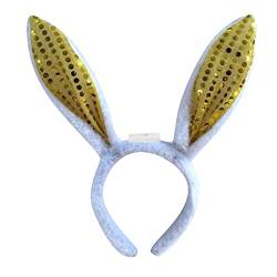 And Hair Rabbit Aldult Hairband Hairband Adult Ear Easter Stirnband Kinder Accessoires Heardband Herren Schweißbänder ( Color : D , Size : One Size ) von Trjgtas