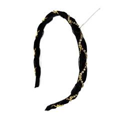 Strass Polka Dot Organza Haarband Stirnband Haarspange Haarschmuck im antiken Stil von Trjgtas